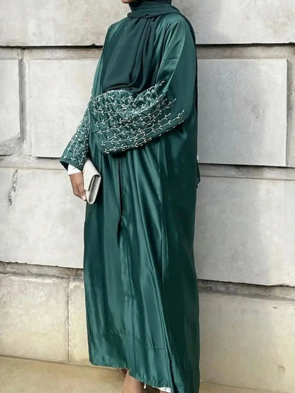 Ramadan Open Abaya Damen Dubai Luxury Islam Muslim Modest Kimono African Dresses For Women Kebaya Kaftan Robe Musulman.