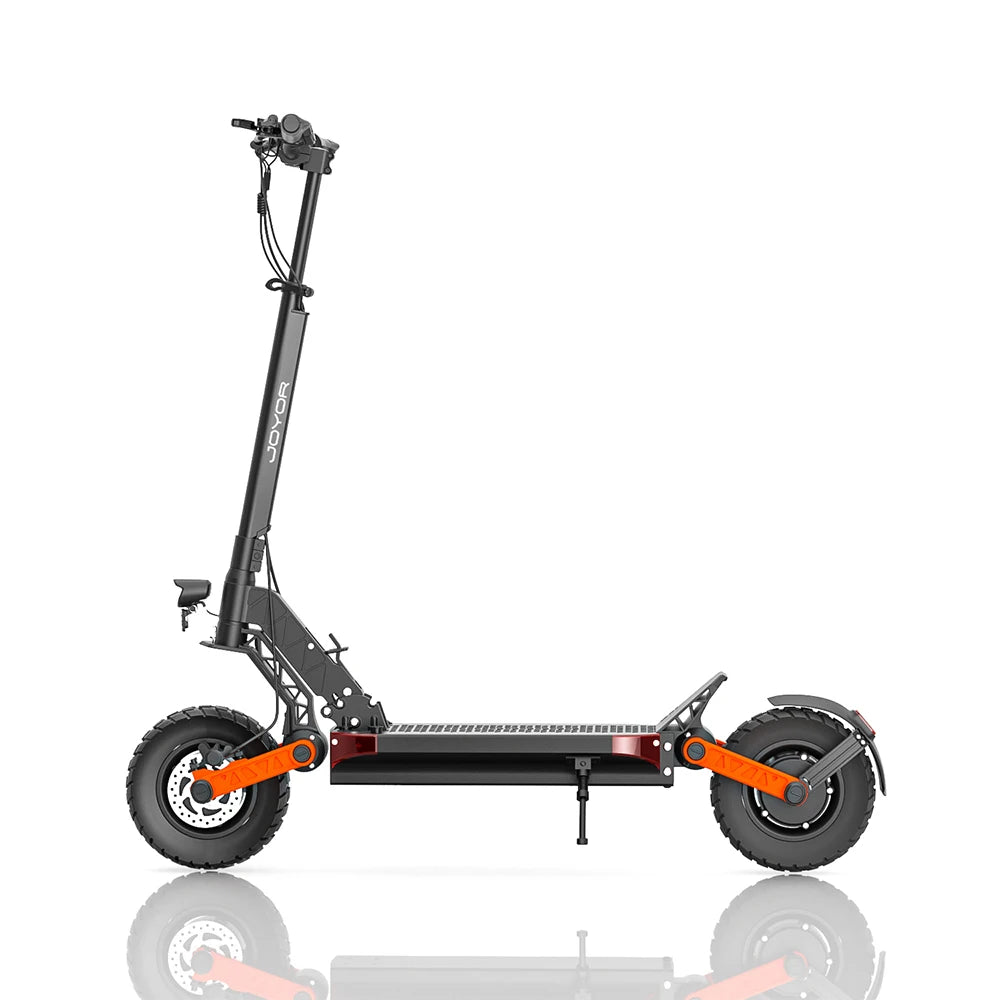 JOYOR S10-S-Z Electric Scooter 60V 18Ah Dual Motor 2000W 10 Inch Tire Adult Escooter 65km/h Max Speed 70-85km Range Black.