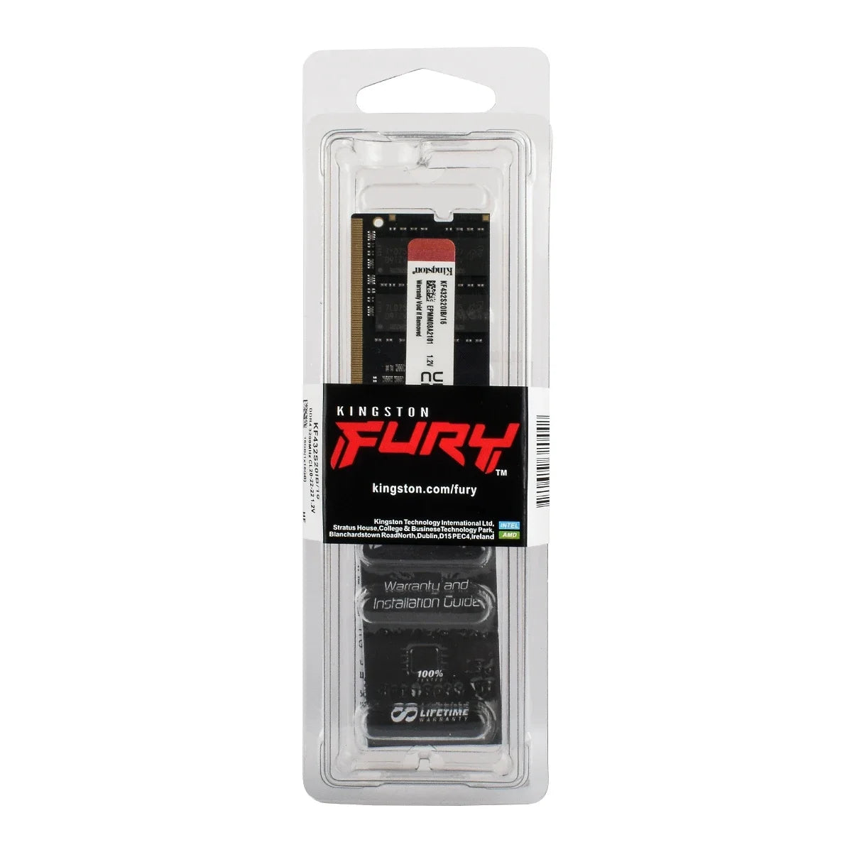 Kingston FURY Impact DDR4 RAM 32 16 8GB 3200MHz 2400 2666MHz SODIMM Memory 260Pin SODIMM PC4-19200 21300 25600 DDR4 Notebook RAM.