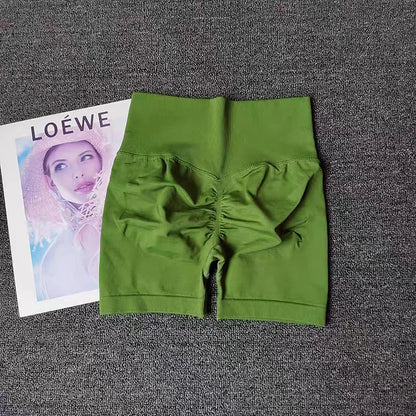 Summer Yoga Shorts Women Fitness Shorts Breathable Sports High Waist Running Shorts Cycling Shorts Workout Gym Sports Shorts.