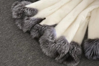 Mit kapuze Lose Faux Pelz Jacke Frauen Dicke Herbst Winter Koreanische Maxi Mantel Lange Warme Luxus Pelz Parkas Bontjas Pelzigen Oberbekleidung