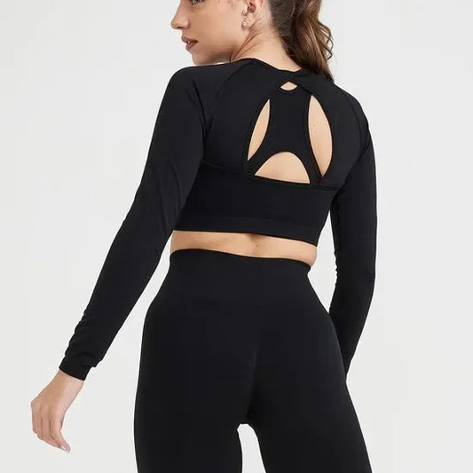 Seamless High-Quality Yoga Suit Effortless Oneractive Tight Scrunch Peachy Butt Gymwear Fitness Clothing For Women.