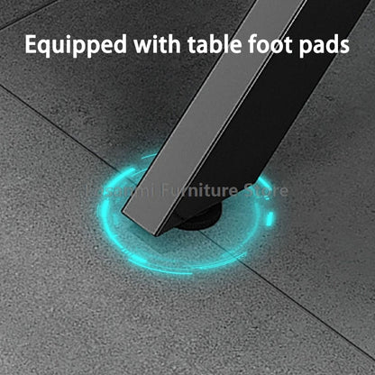 Großer 2-Personen-Gamer-PC-Schreibtisch mit K-förmigen Beinen, moderner Büro-Doppelcomputer-Schreibtische, geräumiger langer Gaming-Tisch für Zuhause und Arbeitszimmer für zwei Personen