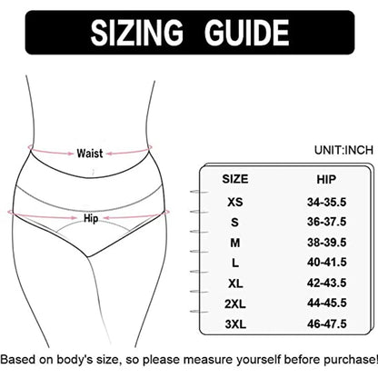 Women's Menstrual Panties High Waisted 5-layer Physiological Periods Pants Ultra Intimates Female Underwear Breathable Lingerie.