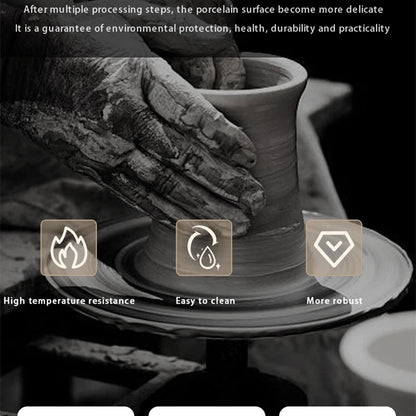 MUVNA Coffee and tea tools Cups 280ml/for Latte,Hot Tea,Cappuccino,Mocha,Cocoa,White/Cup and Saucer Set/Ceramic Latte Coffee Cup.