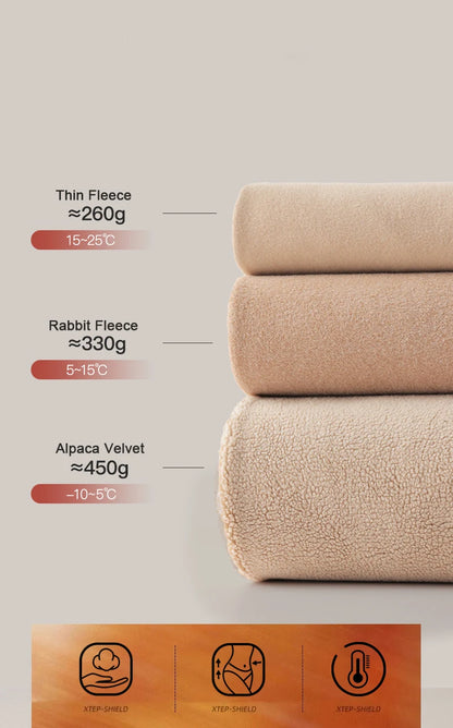 BIVIGAOS Autumn Winter High Waist Fleece Sharkskin Leggings Women Seamless Slim Tight-Fit Velvet Thickened Elastic Warm leggings.