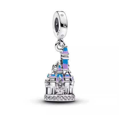 New fashion 100% S925 sterling silver Disney All-Star pendant beads, suitable for the original Pandora bracelet, women's fashion