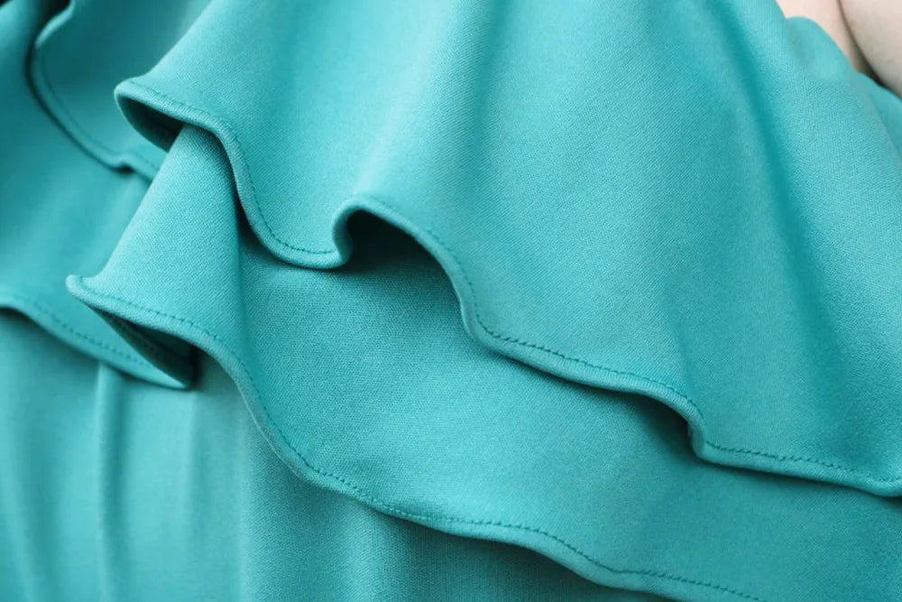 Summer Sexy Strapless Sleeveless Women's Party Jumpsuit Fashion Peplum Slim Fit Lace Up Elegant Female Office Jumpsuit Bottoms