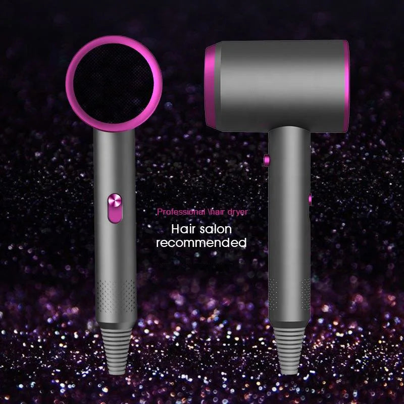 High-speed electric turbine air blower Low noise constant temperature fast drying portable negative ion hair dryer