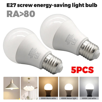 5PCS Bombilla Kein Flimmern Led-lampe Lampe 10W E27 AC 220V 120V Licht Warmweiß Natürliche Beleuchtung 3000K 4000K 6000K für Schlafzimmer.