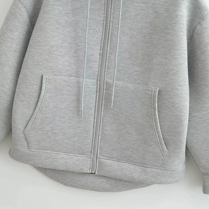 Neue Damen Casual Pocket Langarm Jacken Schwarz Bomber Varsity Jacke Mantel 2024 Herbst Damen Mode Kapuzenpullover