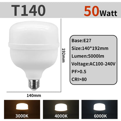1-5 stücke 50 W 5000lm Super Helle Led-lampe AC 110 V 220 V E27 LED Lampe Lampada LED Licht Bombilla Beleuchtung Lampe für Home Wohnzimmer.