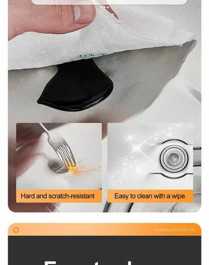 Thickened 304 Stainless Steel Single Sink Kitchen Sink Undermount Dishwashing Trough for Home Improvement