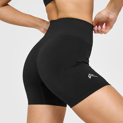 Women's New Yoga Shorts Three-quarter Pants Peach Hip Lift Belly Belly Outside To Wear Running High Waist Sports Fitness Shorts