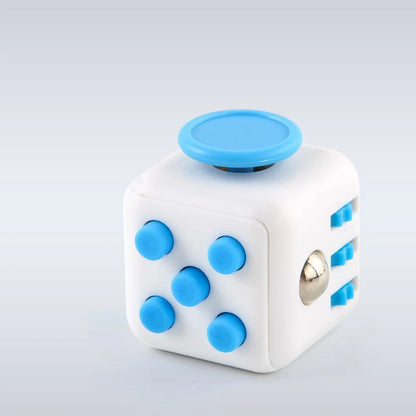 Solid Color Fidget Decompression Dice for Release Stress Autism Anxiety Relieve Adult Kids Stress Relief Anti-Stress Fingertip.
