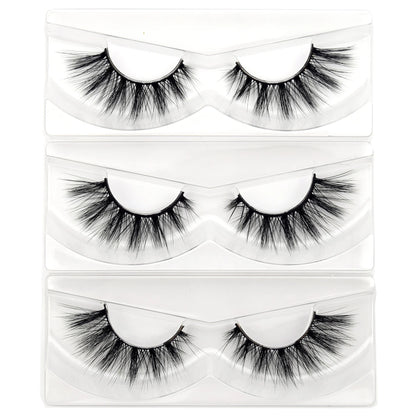 Visofree Eyelashes 3D Mink Lashes High Volume Handmade Mink False Eyelashes Thick Full Strip Lashes Cruelty Free cilios posticos.
