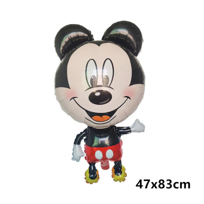 Mickey Minnie Folienballon Mickey Mouse Luftballons Minnie Geburtstag Party Dekor Kinderspielzeug Babyparty Ball Kinder Cartoon Geschenk