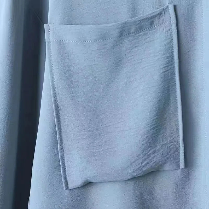 Frauen Casual Muslimischen Anzug Solide Abaya Eid Ramadan Langarm Bluse + Hosen 2-teiliges Set Dubai Türkei Kaftan Frauen islamische Kleidung