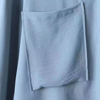 Frauen Casual Muslimischen Anzug Solide Abaya Eid Ramadan Langarm Bluse + Hosen 2-teiliges Set Dubai Türkei Kaftan Frauen islamische Kleidung