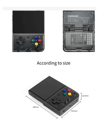 MIYOO Mini Plus Portable Retro Handheld Game Console V2 Mini+ 3.5 Inch IPS Screen Classic Video Game Console Linux System Gift.