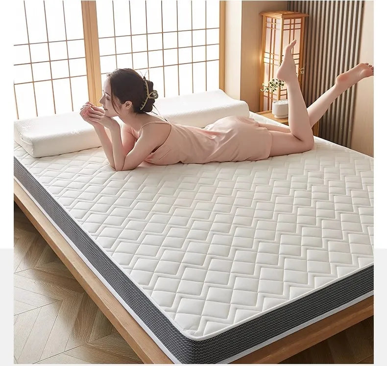 Naturlatex-Matratze, Zuhause, Schlafzimmer, Tatami, Memory, Wattepad, gepolstert, Vermietung, einzelner Studentenwohnheim, verdickt