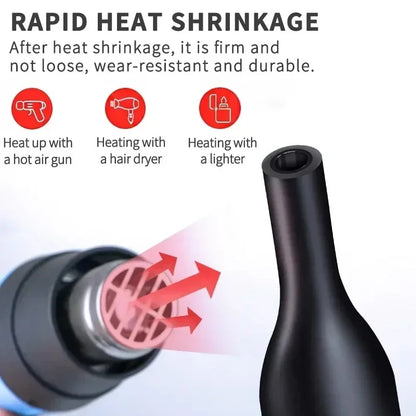 10/50/100 Meter Heat Shrink Tube Black Dia 2.4-25.4mm 3:1 Polyolefin Thermal Cable Sleeve Insulated Red.