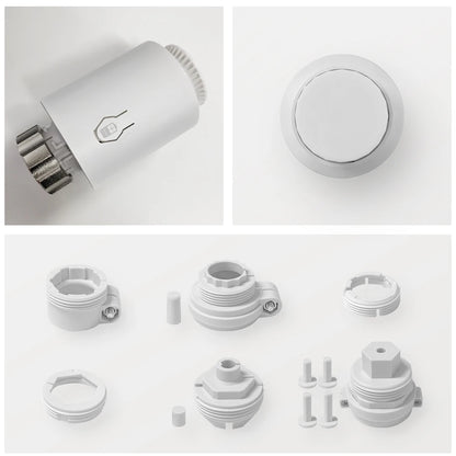 AVATTO Tuya ZigBee Thermostat Radiator Actuator Smart TRV Thermostatic Valve Temperature Controller Support Alexa Google Home.