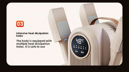 Portable Foldable Electric Shoe Dryer UV Blue Light UV Sterilization Deodorizing Shoe Dryer Fast Drying Household Shoe Dryer