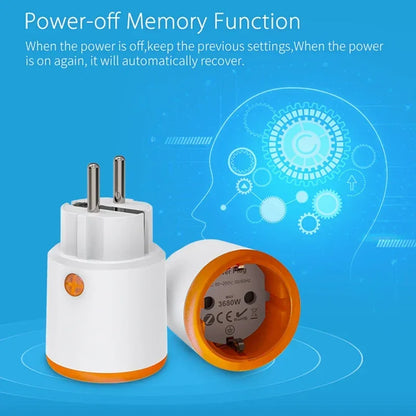 Zigbee Smart Plug 16A EU Smart Steckdose mit Power Monitoring Timing Funktion Sprachsteuerung über Homekit Alexa Google Home Yandex.