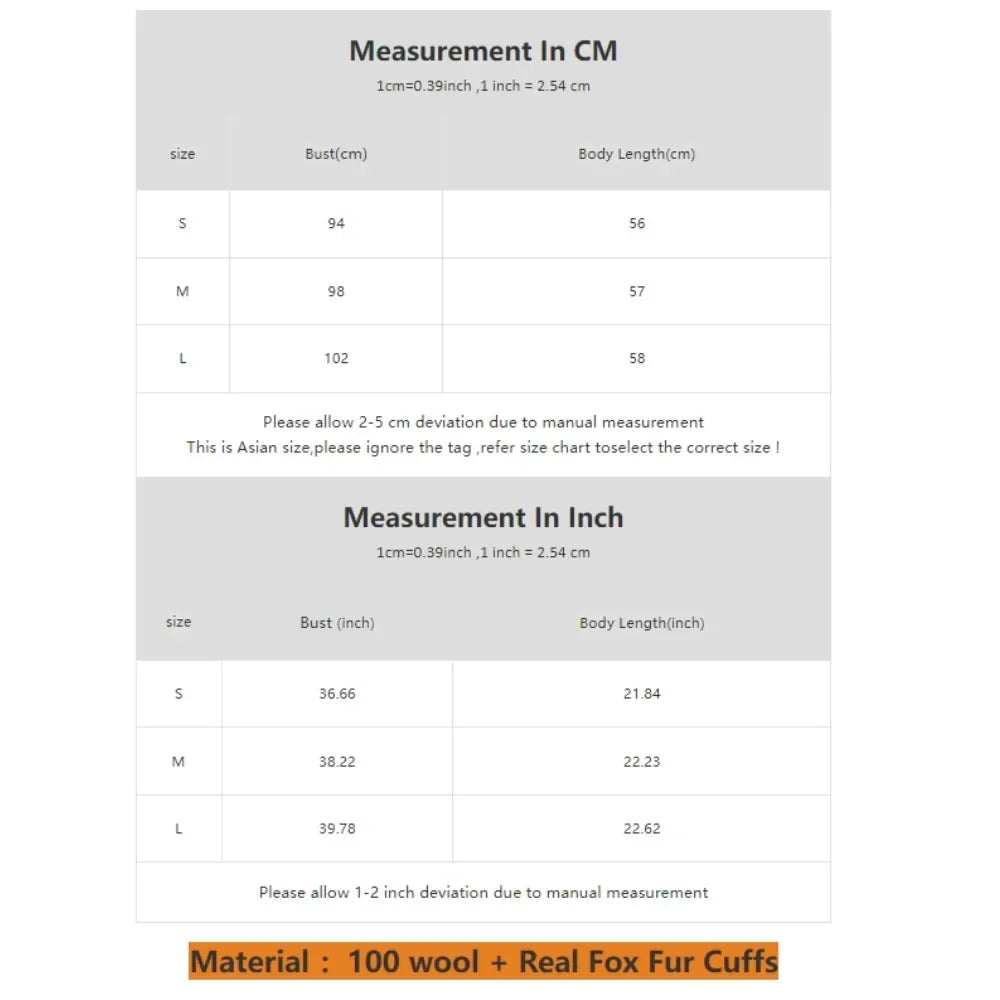 Woll mantel Damen neue Winter Natur fuchs Pelz Manschette Outwear Damen mantel Kaschmir Wolle Wolle Frauen Luxus jacke.