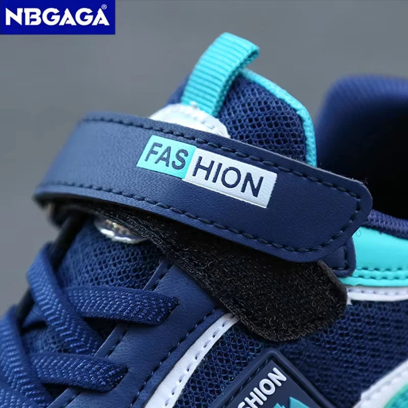 Children Sport Shoes Boys Fashion Mesh Breathable Casual Sneakers Lightweight Running Shoes Comfort.