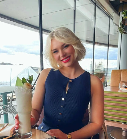 Tossy Strick-Maxikleid mit gerippter Strickjacke, weiblich, hohe Taille, schlanke Tasche, ärmellos, elegantes Partykleid, Damen-Strickwaren, langes Kleid