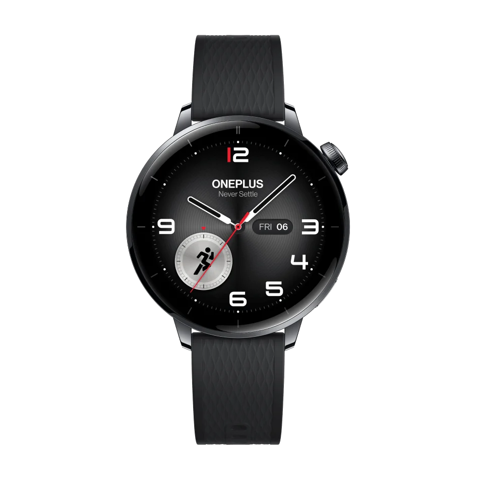 Global Version OnePlus Watch 3 43mm Smartwatch 1.32inches AMOLED Display Up to 60H Battery Life Wear OS by Google GPS NFC