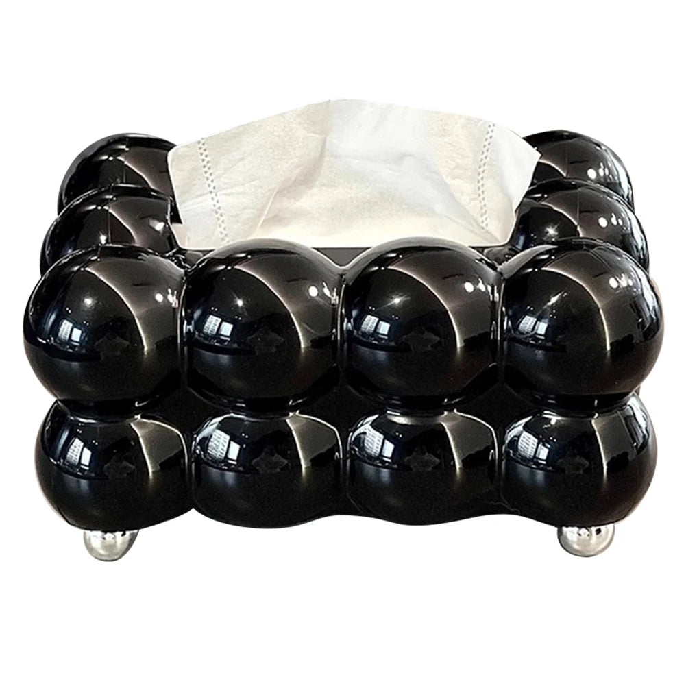 INS Style Cotton Candy Removable Tissue Box Korean Style Cute Tissue Box Desktop Decorative Supplies for Home Napkin Holder