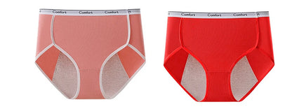 1pcs Girl Menstrual Panties Women's Physiological Briefs Ladies Period Leak Proof Panty High Waist Cotton Underwear.