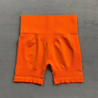 Fitness Yoga Set Seamless Sport Women's Sportswear High Waist Leggings Workout Outfits Two Piece Shorts Sets Womens Gym Clothing.