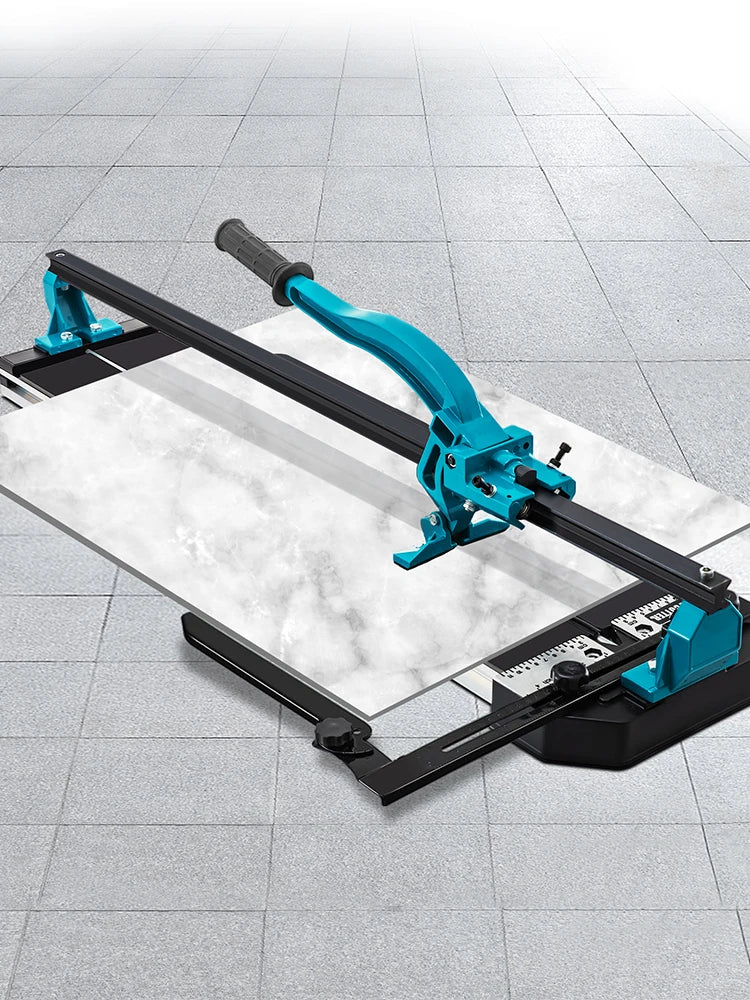 VEVOR Manueller Fliesenschneider, Laserpositionierung, Einzelschiene, professionelles Handwerkzeug zum Schneiden von Keramik, Porzellan, Granit, Bodenfliesen
