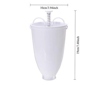 Hot Sale Donut Maker Donut Mould Easy Fast Manual Waffle Dispenser Doughnut Machine Arabic Waffle Plastic Lightweight Deep Fry.