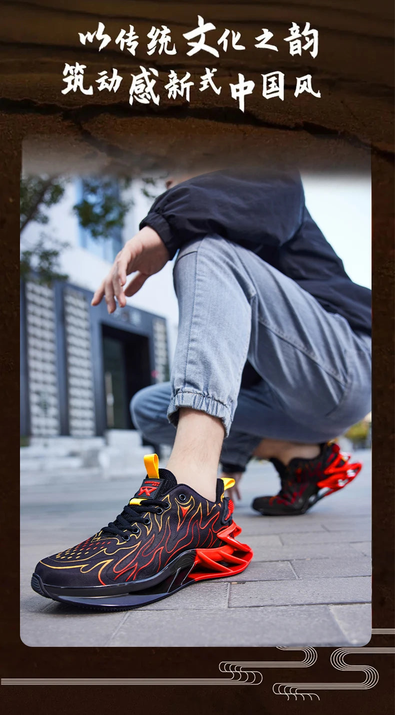 Men shoes Sneakers Male tenis Luxury shoes Mens casual Trainer Race Breathable fashion loafers running Shoes for men.