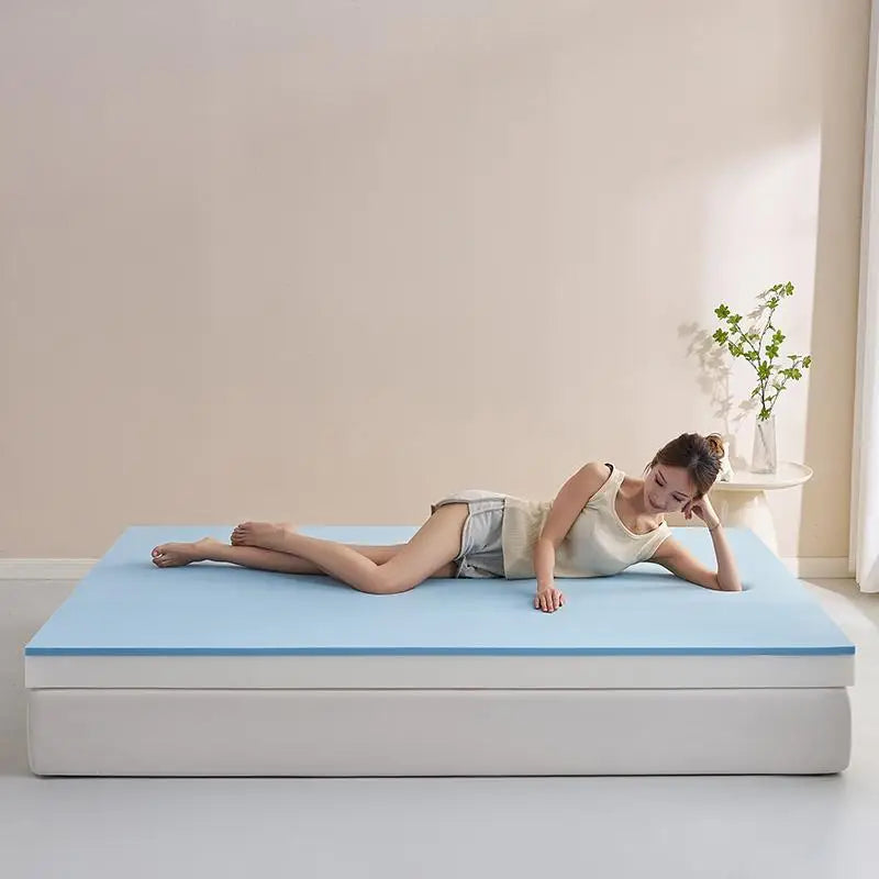 Anpassbare Memory-Schaum-Latexmatratze, Heimbettmatratze, weiches Schlafzimmerkissen, speziell für Mietzimmer