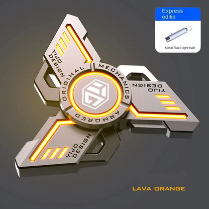 uminous metal EDC fidget spinner stress relief pressure reduction finger toy cool spinner ADHD  aids Creativity gift for boys