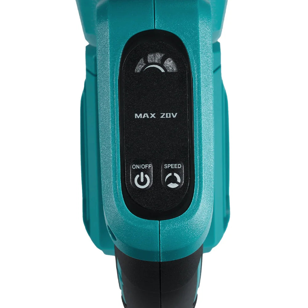 NEWBENY 3 Gänge bürstenloses elektrisches Luftgebläse, kabellos, verstellbare Rotation, Blatt-Schnee-Staubreiniger-Werkzeug für 21 V 18 V Batterie