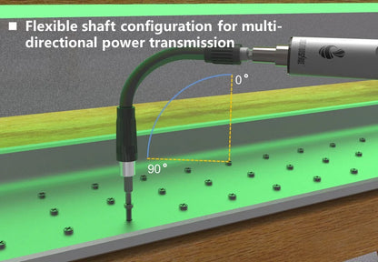 CreationSpace 3,6 V Mini-Elektroschrauber, wiederaufladbarer Schraubendreher-Set mit LED-Licht, 3 Drehmomenteinstellungen, CS0702A, CS701A