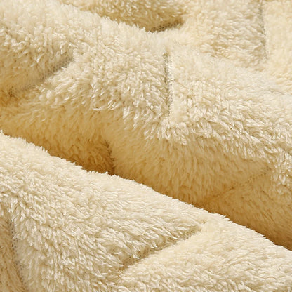 Men's Winter Sweatpants Plush Thick Fleece Lambswool Thermal Casual Waterproof Windproof Warm Cotton Trousers.