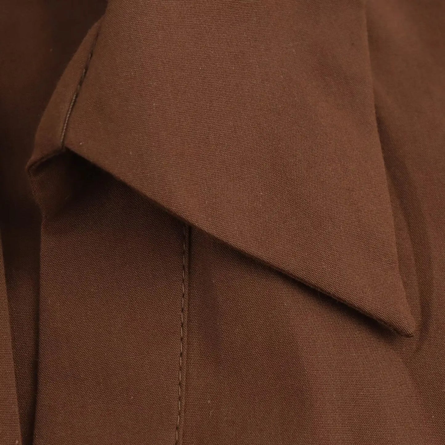 Women's Shirt Simple Wide Sleeve Comfortable Long Sleeve Collar Solid Color Temperament Spring New Style Shirt.