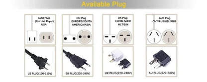 6 in 1 Hair Dryer One-step Hot Air Comb Set Professional Air styling Curling Iron Hair Straightener Styling Tool Hair Dryer