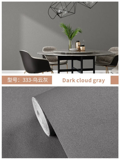 Einfarbige Schlafzimmer Tapete einfarbig PVC wasserdicht selbst klebend Vinyl Kontakt papier Kleider schrank dekorative Wanda uf kleber