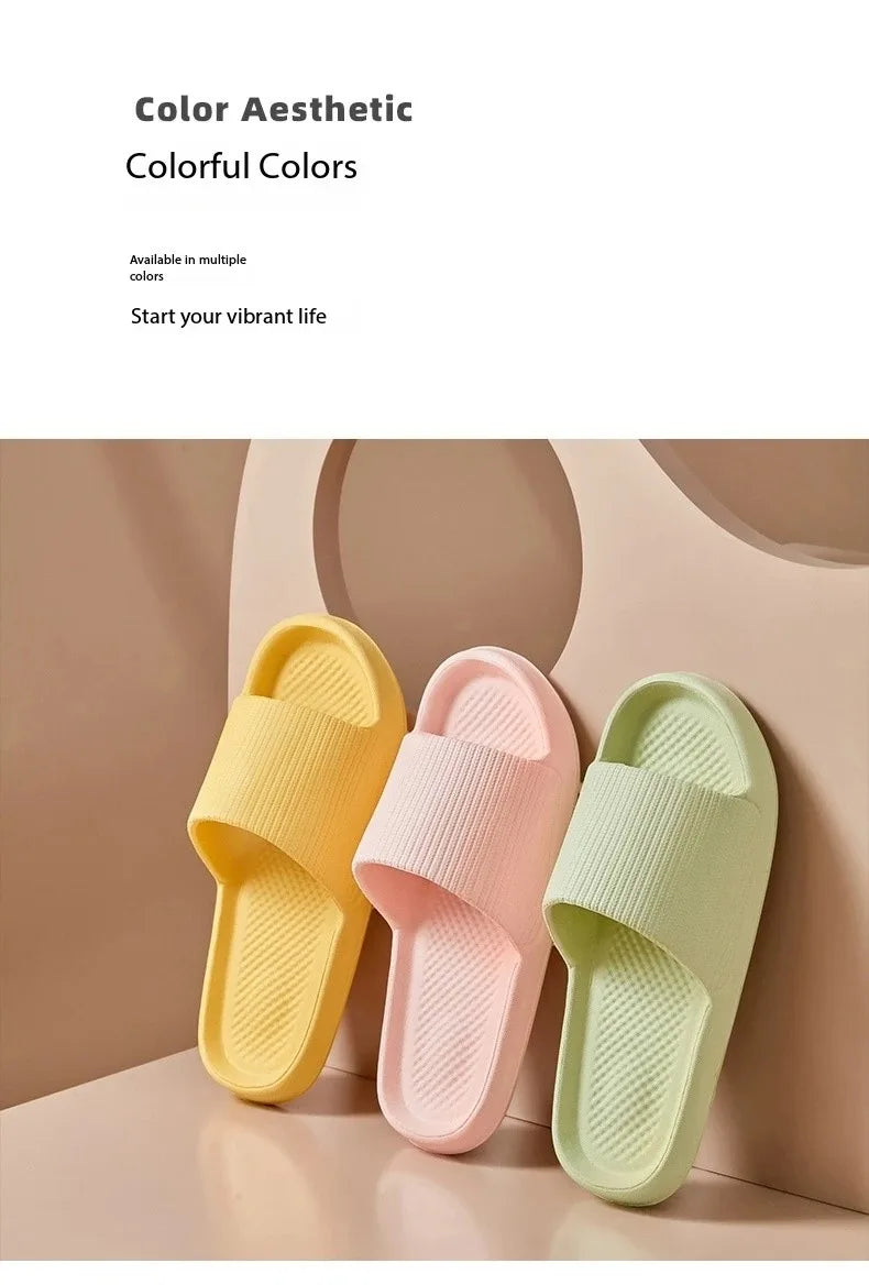 Weiche Sohle Massage-Duschschuhe für Damen und Herren, Paare, wasserdicht, rutschfest, für Zuhause, Freizeit, Mode, Badezimmer-Hausschuhe.