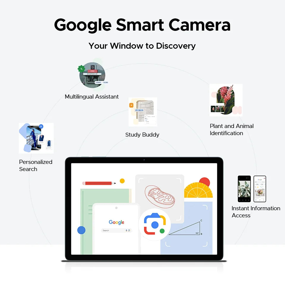 DOOGEE Tab A9 Pro+ Tablet PC Android 15 Dual Speakers 11'' Screen 30GB RAM (6GB+24G) 128GB 8580mAh Battery Widevine L1 Smart Pad