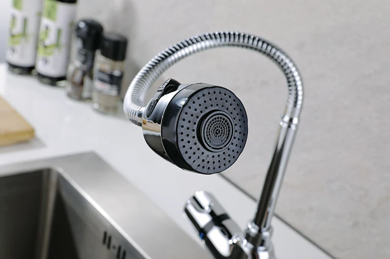 Brass chrome finish Kitchen Mixer tap Cold and Hot Kitchen thermostatic faucet Constant temperature mixer basin faucet